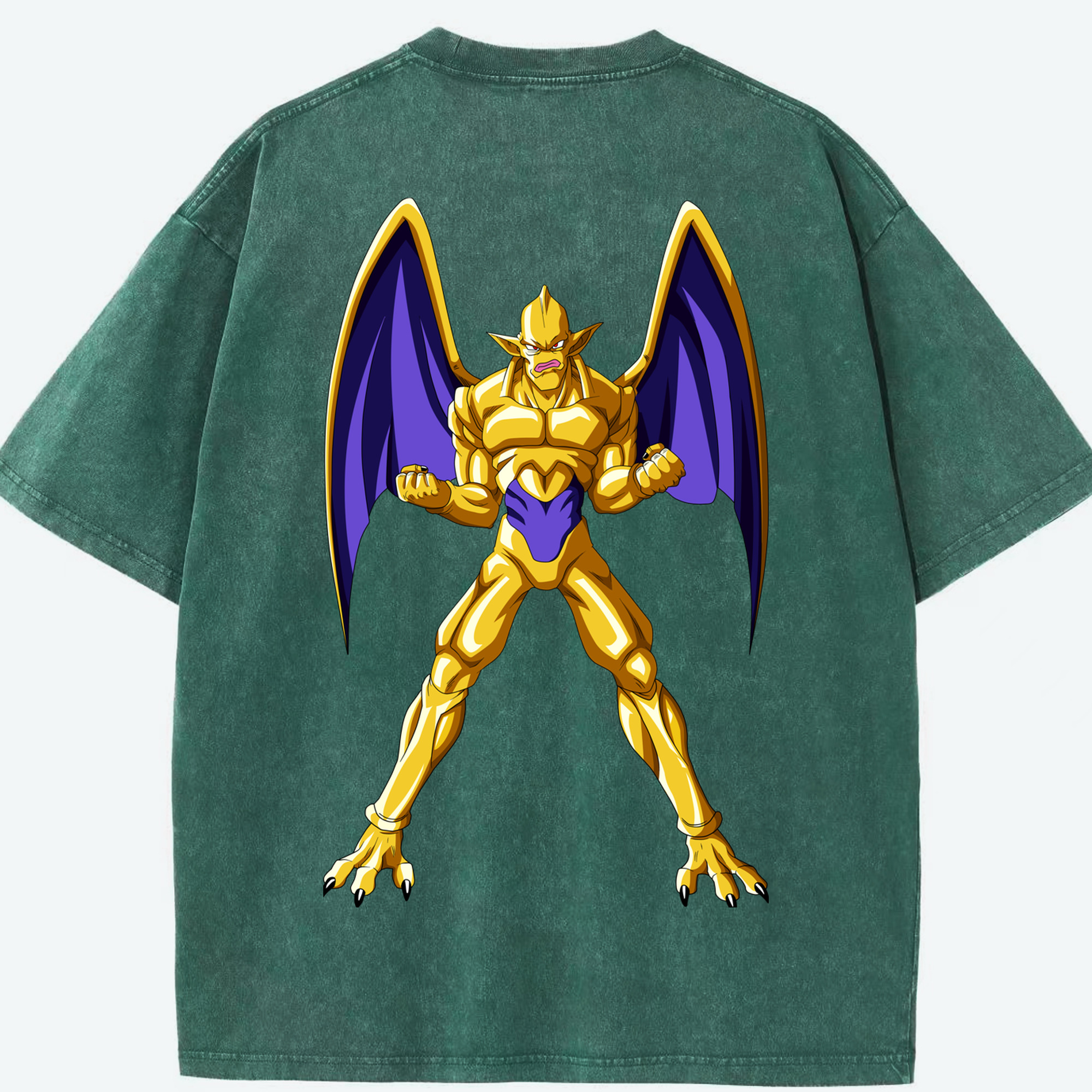 （画像用） ドラゴンボール DRAGON BALL 綿100% ヴィンテージ風 半袖Tシャツ（背面プリント）